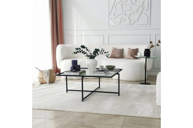 Alskaliden Soffbord 85x35x85 cm - Svart - Möbler - Bord & matgrupp - Soffbord