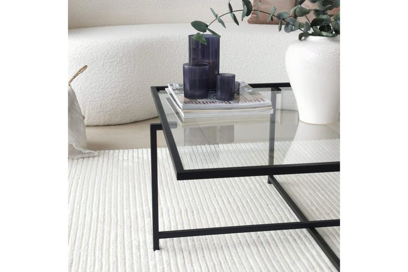 Alskaliden Soffbord 85x35x85 cm - Svart - Möbler - Bord & matgrupp - Soffbord