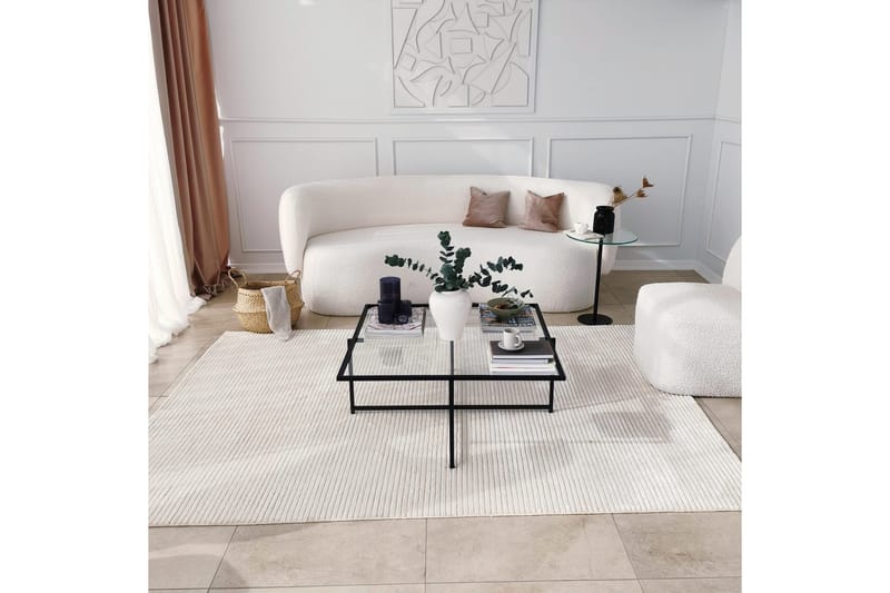 Alskaliden Soffbord 85x35x85 cm - Svart - Möbler - Bord & matgrupp - Soffbord