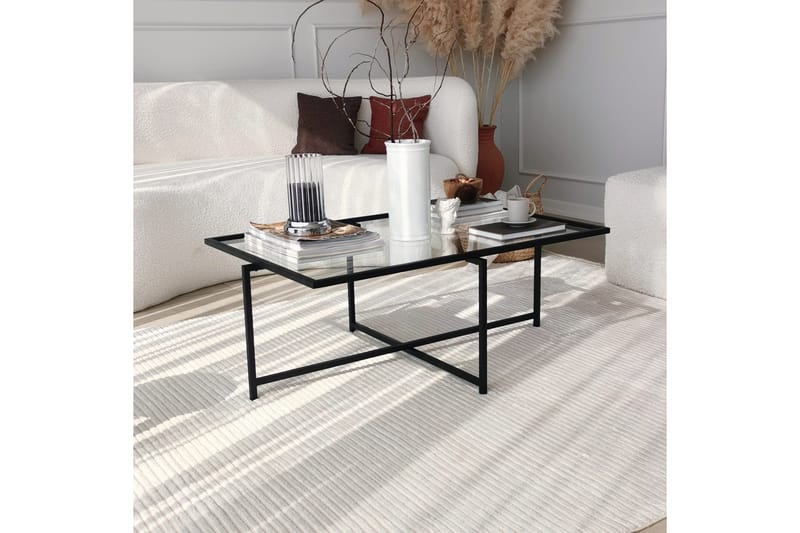 Alskaliden Soffbord 94x35x94 cm - Svart - Möbler - Bord & matgrupp - Soffbord