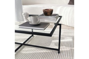 Alskaliden Soffbord 94x35x94 cm - Svart - Möbler - Bord & matgrupp - Soffbord