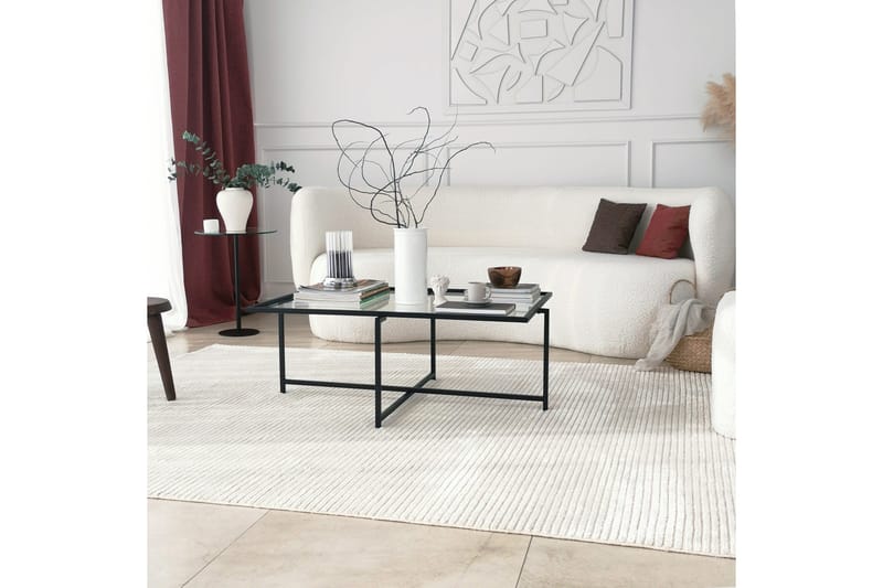 Alskaliden Soffbord 94x35x94 cm - Svart - Möbler - Bord & matgrupp - Soffbord