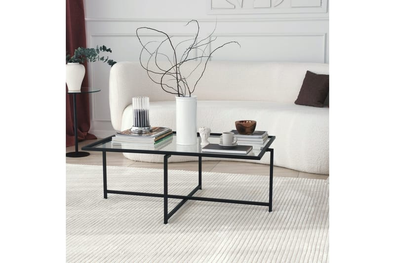 Alskaliden Soffbord 94x35x94 cm - Svart - Möbler - Bord & matgrupp - Soffbord