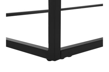 Altos Rektangulärt Soffbord 64 cm i Trä och Metall med Betongeffekt - Grå - Möbler - Bord & matgrupp - Soffbord