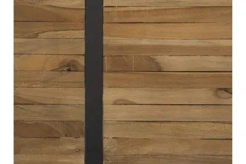 Amlin Soffbord 110 cm på Hjul - Brun/Svart - Möbler - Bord & matgrupp - Soffbord