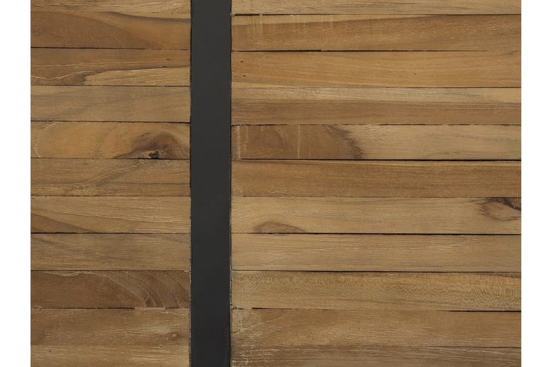 Amlin Soffbord 110 cm på Hjul - Brun/Svart - Möbler - Bord & matgrupp - Soffbord