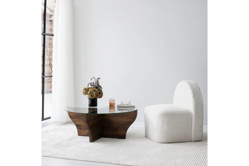 Amphora Soffbord 92 cm Brun - Hanah Home - Möbler - Bord & matgrupp - Soffbord