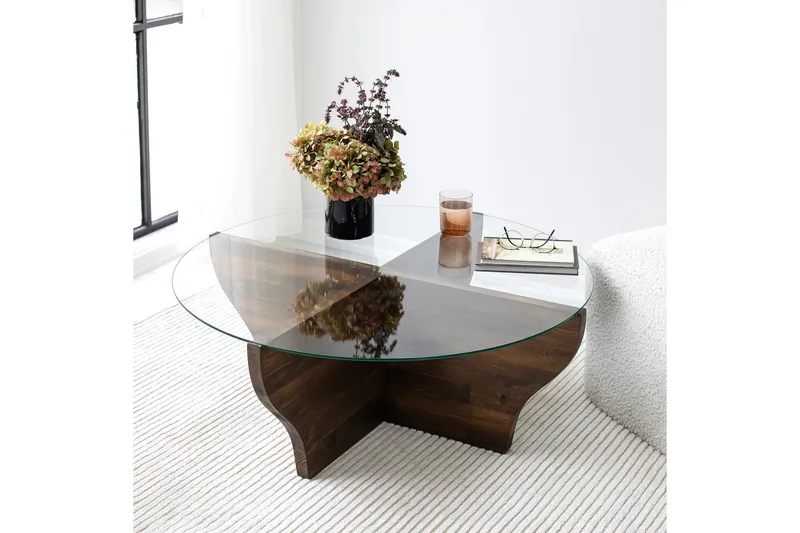 Amphora Soffbord 92 cm Brun - Hanah Home - Möbler - Bord & matgrupp - Soffbord