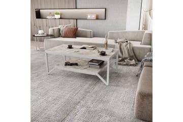 Andifli Soffbord 60x45,8x120 cm - Vit - Möbler - Bord & matgrupp - Soffbord