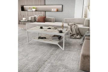 Andifli Soffbord 60x45,8x120 cm - Vit - Möbler - Bord & matgrupp - Soffbord