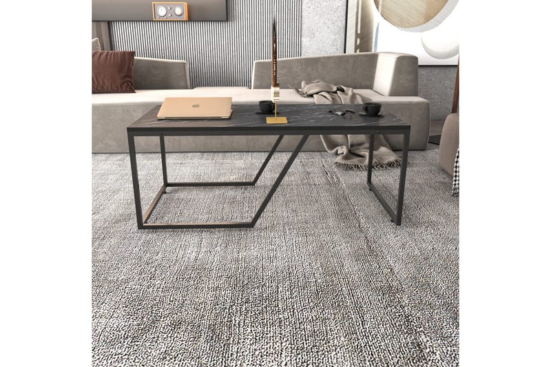 Andifli Soffbord 60x48x120 cm - Svart - Möbler - Bord & matgrupp - Soffbord