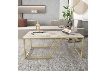 Andifli Soffbord 60x48x120 cm - Vit - Möbler - Bord & matgrupp - Soffbord