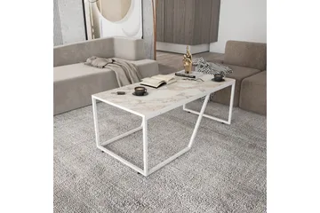 Andifli Soffbord 60x48x120 cm - Vit - Möbler - Bord & matgrupp - Soffbord