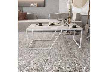 Andifli Soffbord 60x48x120 cm - Vit - Möbler - Bord & matgrupp - Soffbord