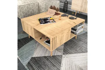 Andifli Soffbord 89,6x46,5x89,6 cm - Ek - Möbler - Bord & matgrupp - Soffbord