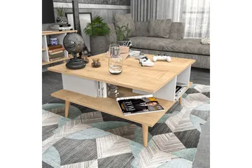 Andifli Soffbord 89x44x89 cm - Ek - Möbler - Bord & matgrupp - Soffbord