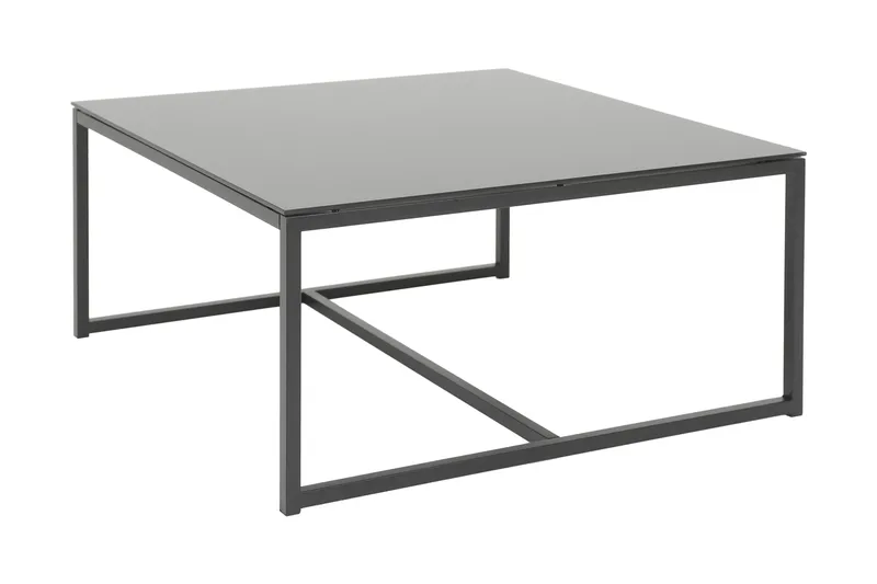 Ardler Soffbord 100 cm - Glas/Svart - Möbler - Bord & matgrupp - Soffbord