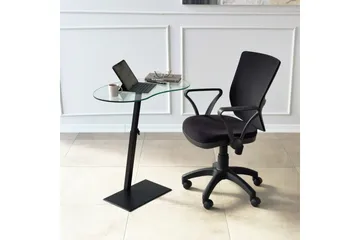 Athodna Soffbord 70x40x70 cm Oval - Svart - Möbler - Bord & matgrupp - Soffbord