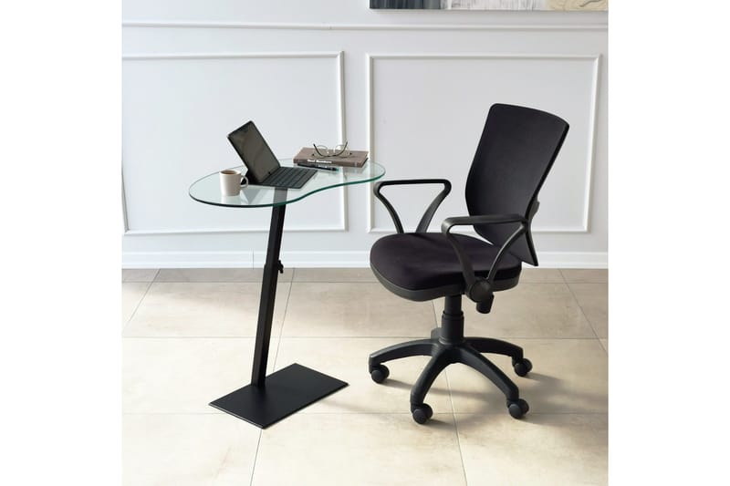 Athodna Soffbord 70x40x70 cm Oval - Svart - Möbler - Bord & matgrupp - Soffbord