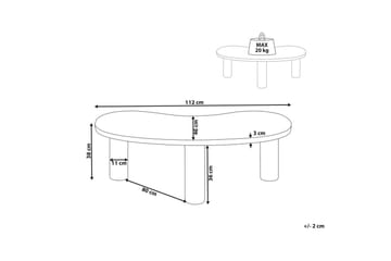Soffbord Auburn Vit - Vit - Möbler - Bord & matgrupp - Soffbord