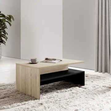 Soffbord Baros - San Remo Ek Ljust Laminat - Möbler - Bord & matgrupp - Soffbord