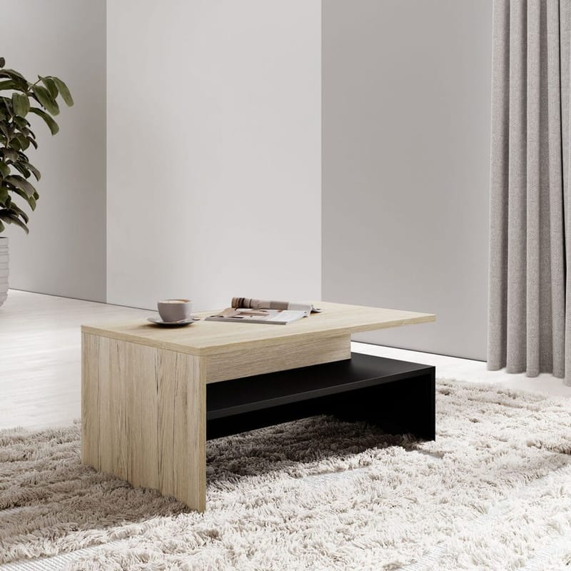 Soffbord Baros - San Remo Ek Ljust Laminat - Möbler - Bord & matgrupp - Soffbord