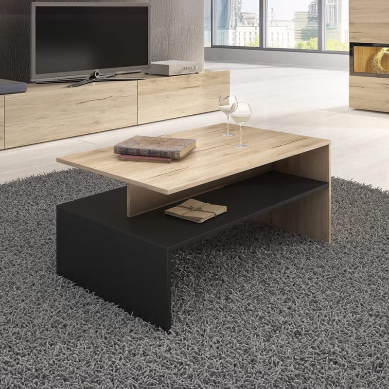 Soffbord Baros - San Remo Ek Ljust Laminat - Möbler - Bord & matgrupp - Soffbord