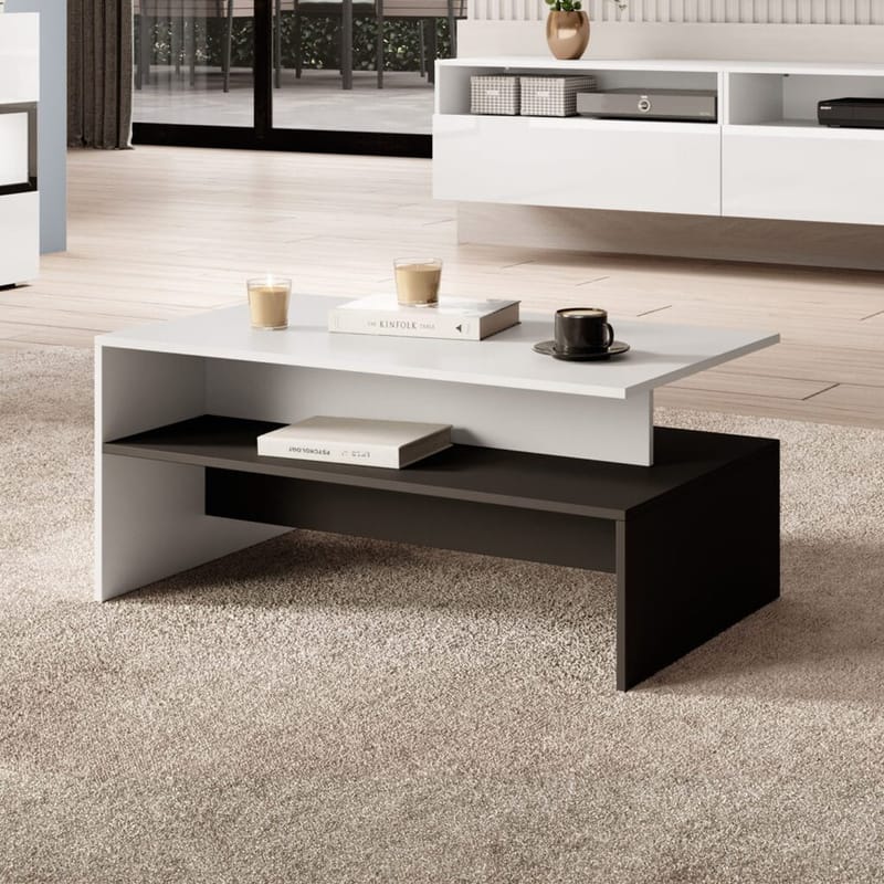 Soffbord Baros - Vit Laminat - Möbler - Bord & matgrupp - Soffbord