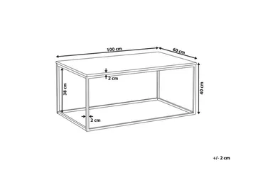 Barreras Soffbord - Valnötsbrun - Möbler - Bord & matgrupp - Soffbord