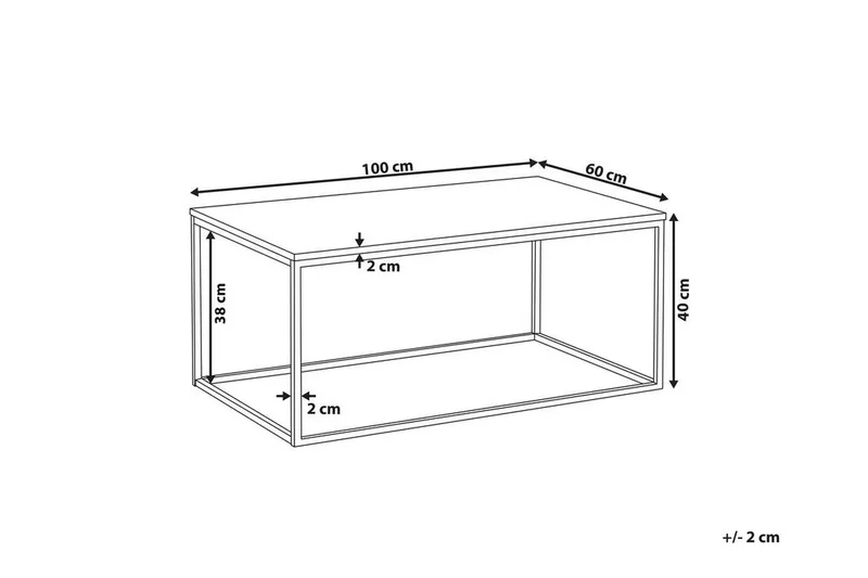 Barreras Soffbord - Valnötsbrun - Möbler - Bord & matgrupp - Soffbord