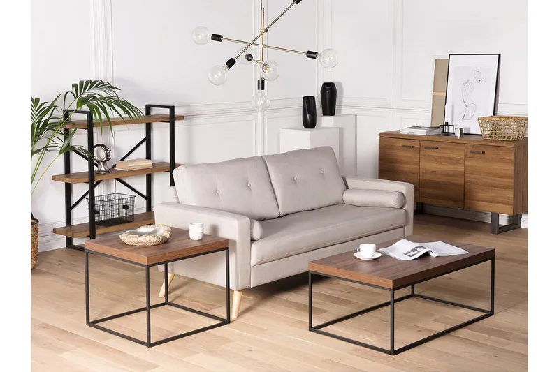 Barreras Soffbord - Valnötsbrun - Möbler - Bord & matgrupp - Soffbord