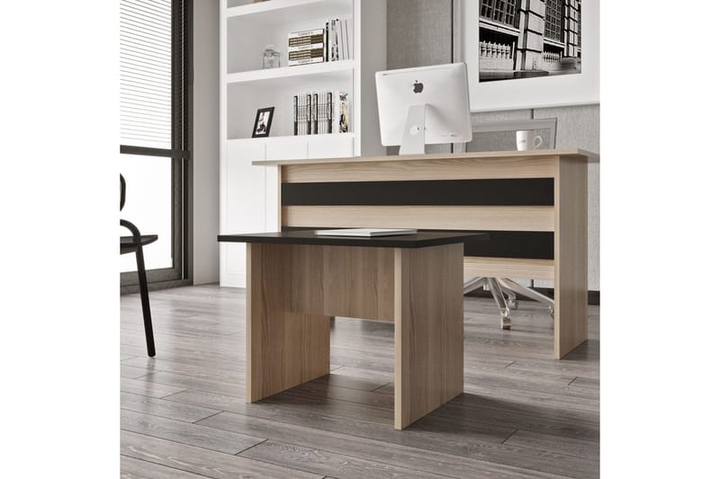 Barrock Soffbord 60 cm - Natur/Svart - Möbler - Bord & matgrupp - Soffbord
