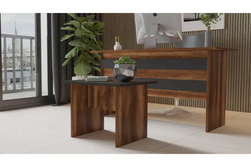 Barrock Soffbord 60 cm - Valnötsbrun - Möbler - Bord & matgrupp - Soffbord