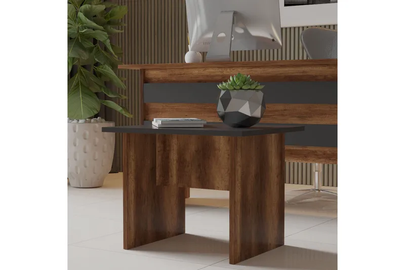 Barrock Soffbord 60 cm - Valnötsbrun - Möbler - Bord & matgrupp - Soffbord