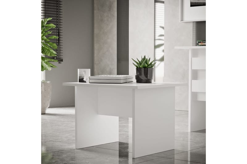 Barrock Soffbord 60 cm - Vit - Möbler - Bord & matgrupp - Soffbord