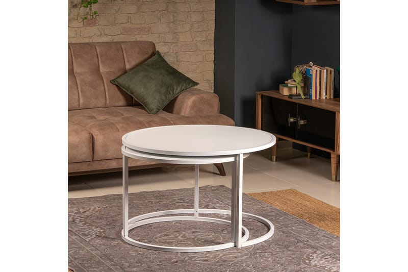 Bazra Satsbord - Vit - Möbler - Bord & matgrupp - Soffbord