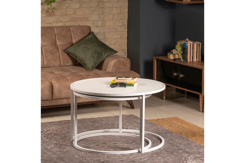 Bazra Satsbord - Vit - Möbler - Bord & matgrupp - Soffbord