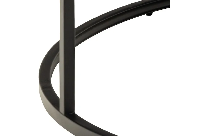 Belgrat Soffbord 80 cm Rund - Svart - Möbler - Bord & matgrupp - Soffbord