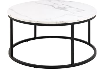 Belgrat Soffbord 80 cm Rund - Vit - Möbler - Bord & matgrupp - Soffbord