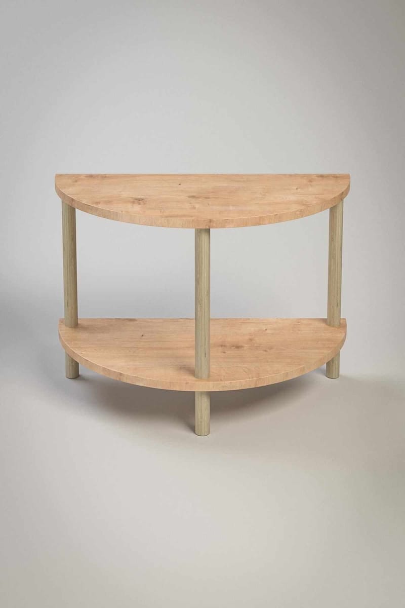 Belvo Soffbord 60x42x30 cm - Sapphire Oak - Möbler - Bord & matgrupp - Soffbord