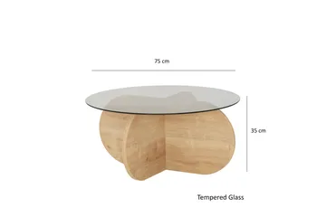 Bengul Soffbord 75 cm - Grå - Möbler - Bord & matgrupp - Soffbord