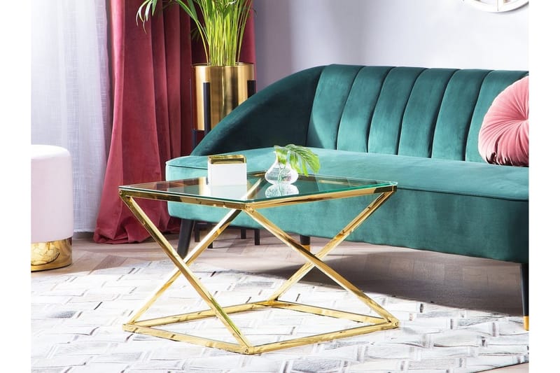 Beverly Soffbord 60 cm, Guld