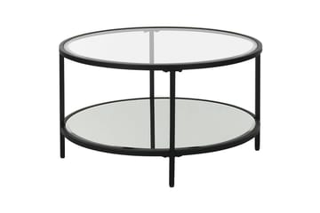 Soffbord Birney Svart/genomskinlig - Svart/genomskinlig - Möbler - Bord & matgrupp - Soffbord
