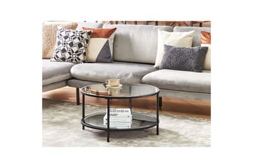 Soffbord Birney Svart/genomskinlig - Svart/genomskinlig - Möbler - Bord & matgrupp - Soffbord