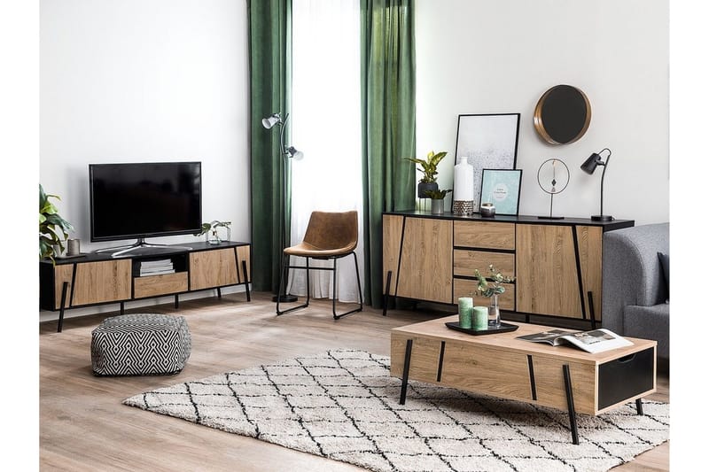 Blackpool Soffbord 107 cm - Trä/Natur - Möbler - Bord & matgrupp - Soffbord