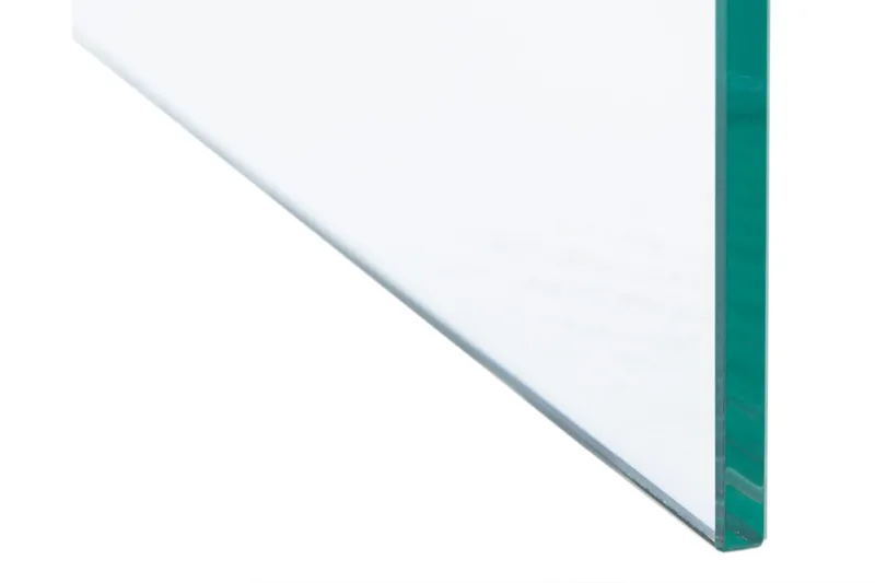 Bonisiolo Rektangulärt Soffbord 110x55 cm i Böjt Glas - Transparent - Möbler - Bord & matgrupp - Soffbord