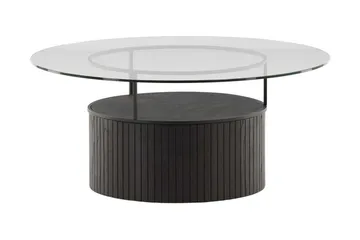 Bovall Soffbord 90 cm - Svart - Möbler - Bord & matgrupp - Soffbord - Soffbord med förvaring