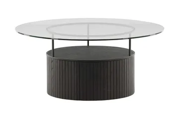 Bovall Soffbord 90 cm - Svart - Möbler - Bord & matgrupp - Soffbord - Soffbord med förvaring