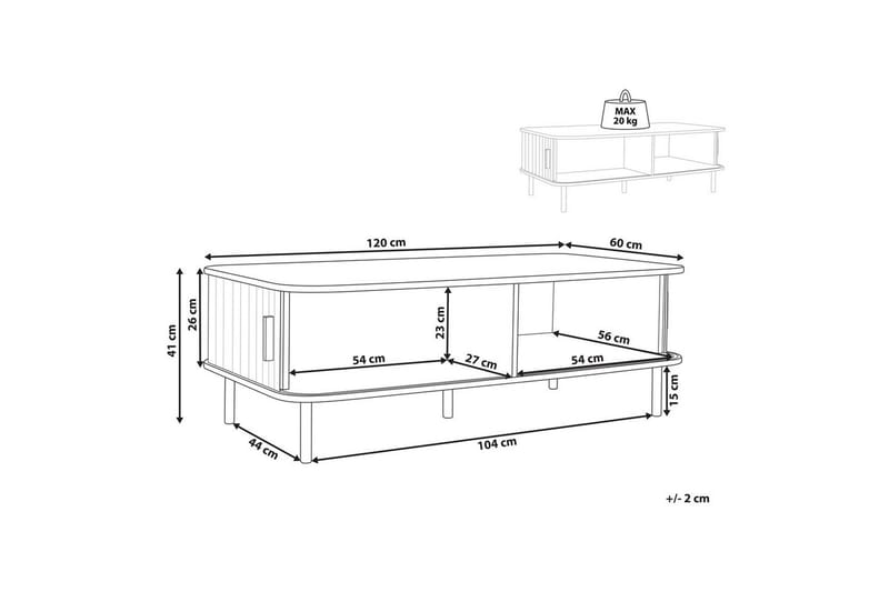 Soffbord Bradley - Möbler - Bord & matgrupp - Soffbord