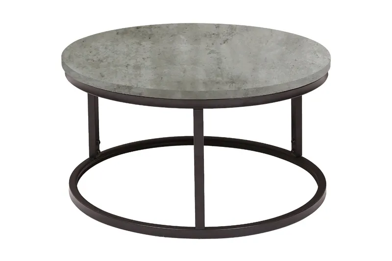 Brite Soffbord 60x32 cm Grå